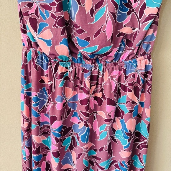 Gilli Floral Halter Midi Dress Size S - Picture 4 of 7